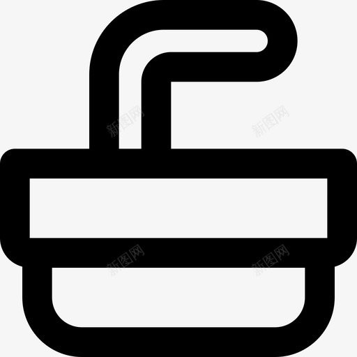 冰壶运动59直线型图标svg_新图网 https://ixintu.com 冰壶 直线 线型 运动