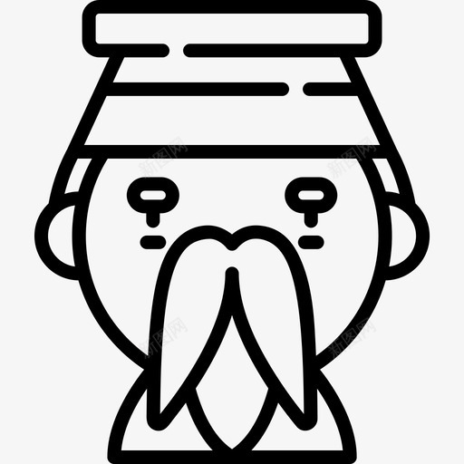 皇帝农历新年二十三直系图标svg_新图网 https://ixintu.com 二十三 农历 新年 皇帝 直系