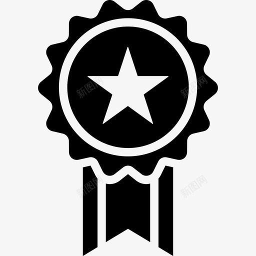 奖励成就证书图标svg_新图网 https://ixintu.com 奖励 奖杯 成就 获奖者 证书
