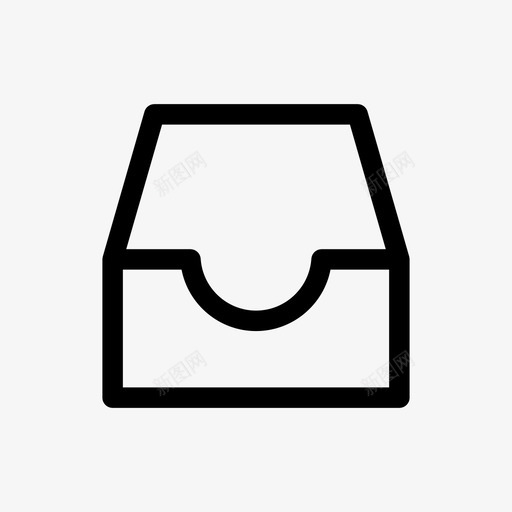 开放式doc箱6升图标svg_新图网 https://ixintu.com 6升 doc 开放式