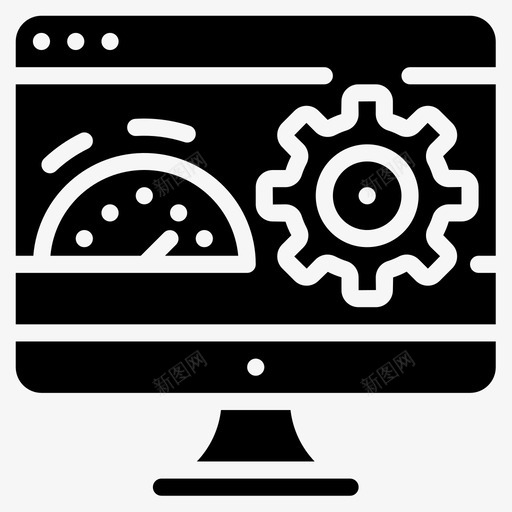 网站搜索引擎优化和网站优化15填充图标svg_新图网 https://ixintu.com 填充 搜索引擎优化和网站优化15 网站