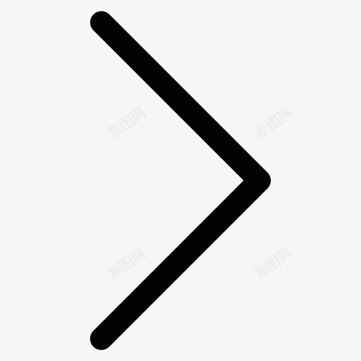 下一个箭头向前图标svg_新图网 https://ixintu.com ui 下一个 向前 向右 箭头