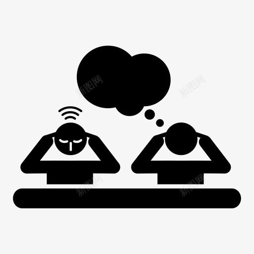 读心术尤指魔法图标svg_新图网 https://ixintu.com 力量 尤指 思想 灵媒 读心术 魔法