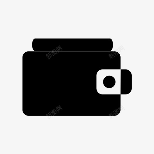 钱包银行现金图标svg_新图网 https://ixintu.com 现金 经营管理扎实 薪酬 货币 钱包 银行