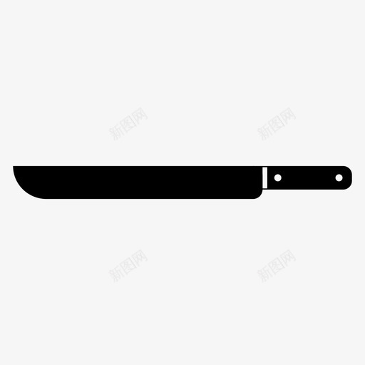 菜刀图标svg_新图网 https://ixintu.com 菜刀