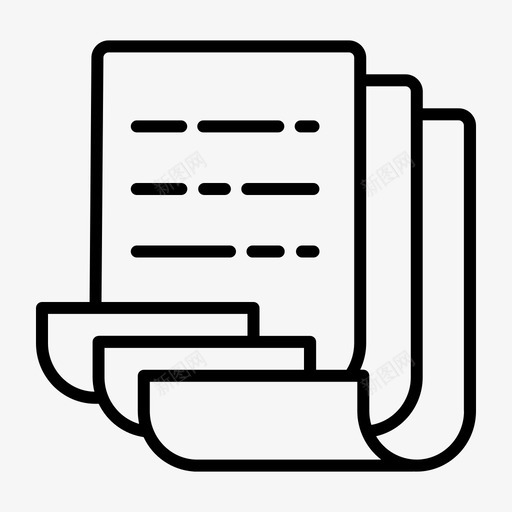 文件帐户文档图标svg_新图网 https://ixintu.com 帐户 文件 文档 页面