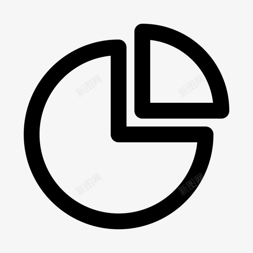 图表数据百分比图标svg_新图网 https://ixintu.com 图表 基本 数据 用户界面 百分比 饼图