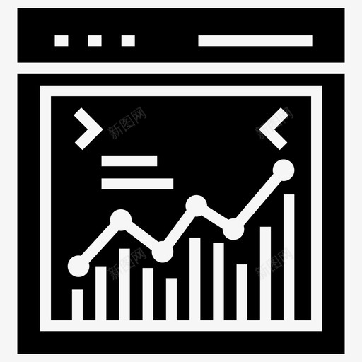 网站分析业务图表业务进展图标svg_新图网 https://ixintu.com 业务图表 业务进展 图形表示 登陆页面字形图标 网站分析 网络分析 财务分析