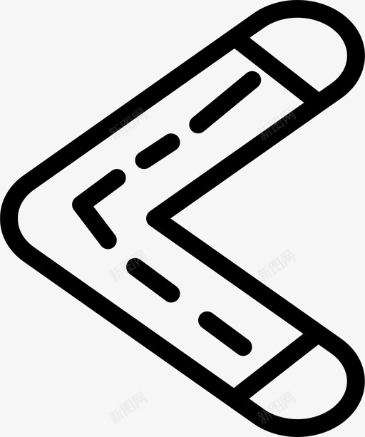 回旋镖澳大利亚独立图标svg_新图网 https://ixintu.com 回旋 澳大利亚 独立