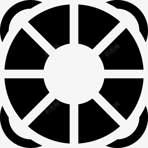 救生员安全85已满图标svg_新图网 https://ixintu.com 安全 已满 救生员