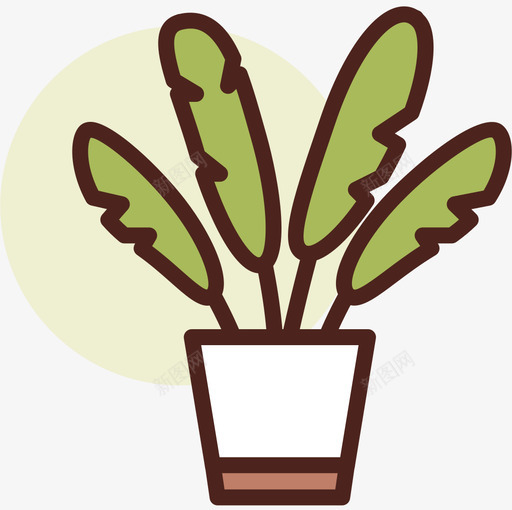 植物学植物28线状颜色图标svg_新图网 https://ixintu.com 植物28 植物学 线状颜色