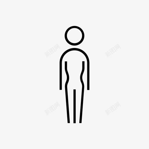 女人化身女孩图标svg_新图网 https://ixintu.com 化身 女人 女孩 用户