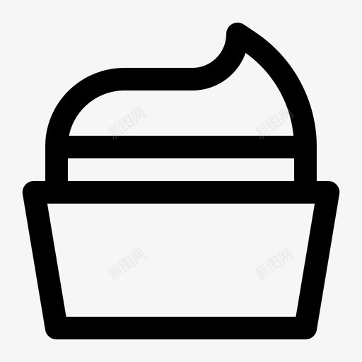 奶油罐理发工具按摩膏图标svg_新图网 https://ixintu.com spa软膏 奶油罐 按摩膏 按摩霜 理发工具 美容spa轮廓