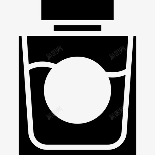 古龙水香水瓶子图标svg_新图网 https://ixintu.com 古龙水 喷雾 瓶子 香水