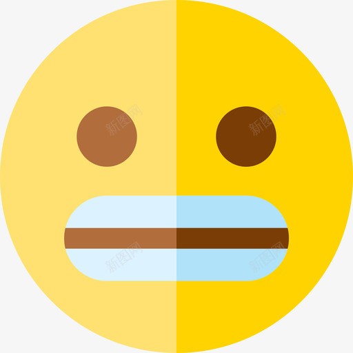令人毛骨悚然表情11平淡图标svg_新图网 https://ixintu.com 令人毛骨悚然 平淡 表情11