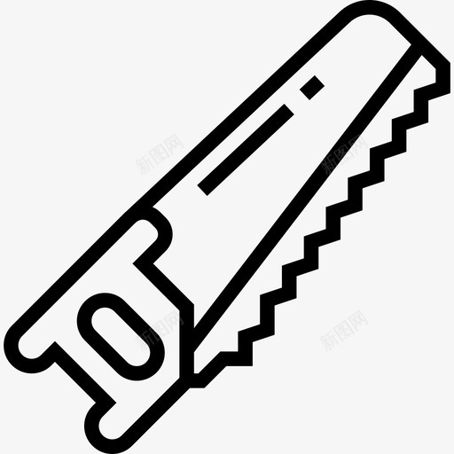 木工建筑工具23线性图标svg_新图网 https://ixintu.com 建筑工具23 木工 线性