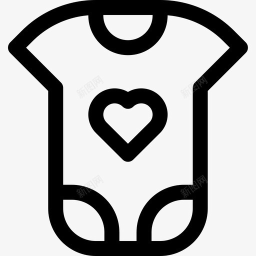 婴儿服装家庭29直系图标svg_新图网 https://ixintu.com 婴儿服装 家庭29 直系