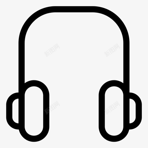 耳机 (1)svg_新图网 https://ixintu.com 耳机 (1)
