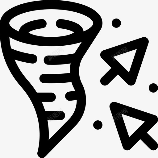 气候自然灾害29线性图标svg_新图网 https://ixintu.com 气候 线性 自然灾害