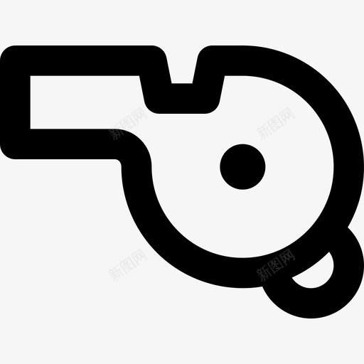 哨子运动型59直线型图标svg_新图网 https://ixintu.com 哨子 直线 线型 运动型