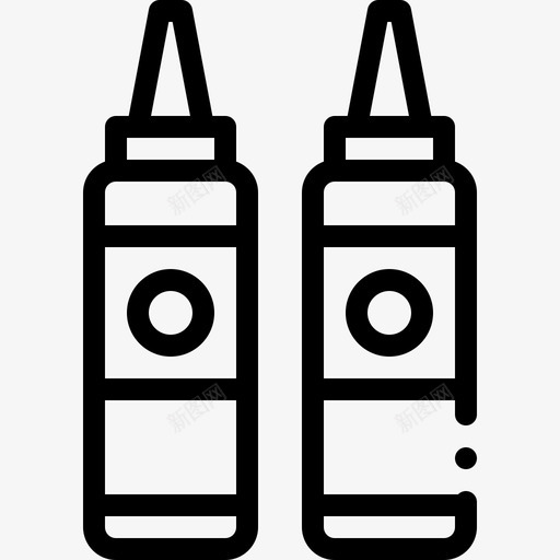 番茄酱74号餐厅线性图标svg_新图网 https://ixintu.com 74号 番茄酱 线性 餐厅