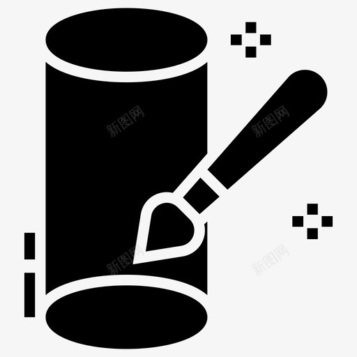 壶画古器陶罐图标svg_新图网 https://ixintu.com 制作 古器 图标 壶画 字形 陶罐 陶艺