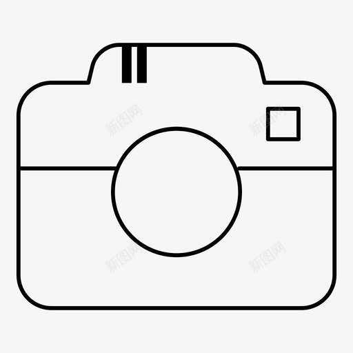 照相机文件照片图标svg_新图网 https://ixintu.com 快照 摄影 文件 照片 照相机