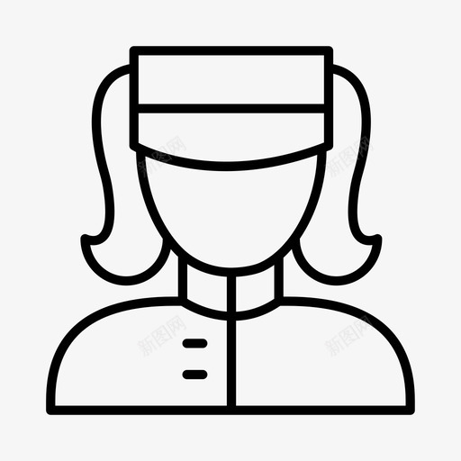 大堂女孩住宿服务生图标svg_新图网 https://ixintu.com 住宿 大堂女孩 旅游 服务生 汽车旅馆 酒店