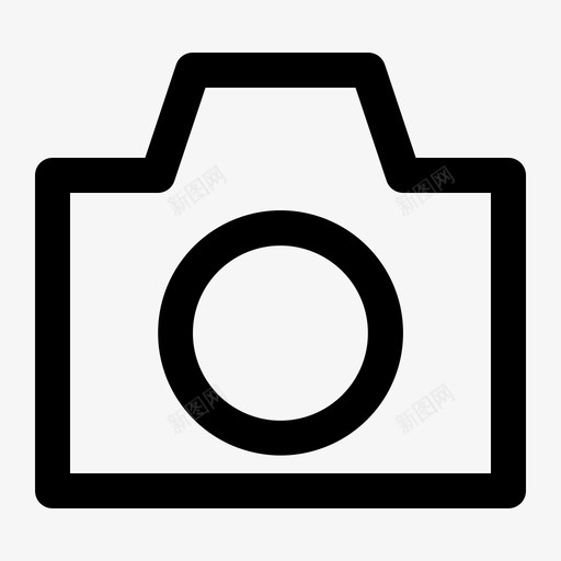 相机照片摄影图标svg_新图网 https://ixintu.com 3版 图片 多媒体 大纲 摄影 照片 相机 视频