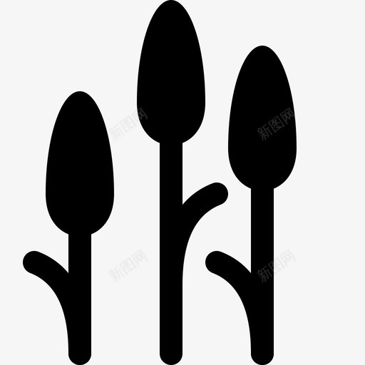 野花草自然图标svg_新图网 https://ixintu.com 植物 简单 自然 野花