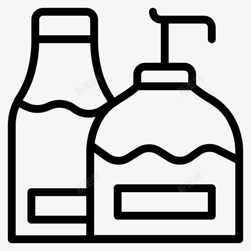 糖浆甜点食物图标svg_新图网 https://ixintu.com 咖啡店 概述 甜品 甜点 糖浆 食物 餐厅