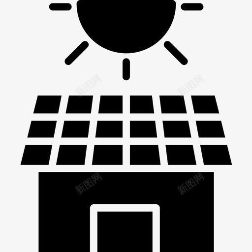 太阳能电池板能源29固体图标svg_新图网 https://ixintu.com 固体 太阳能电池板 能源29