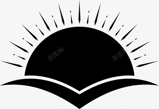 太阳早晨早晨的太阳图标svg_新图网 https://ixintu.com 升起的太阳 太阳 早晨 早晨的太阳 阳光