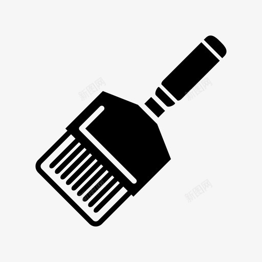 油漆刷刷子工具图标svg_新图网 https://ixintu.com 刷子 工具 油漆 设备
