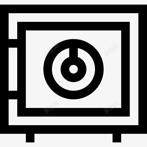 保险箱拍卖3线性图标svg_新图网 https://ixintu.com 保险箱 拍卖3 线性