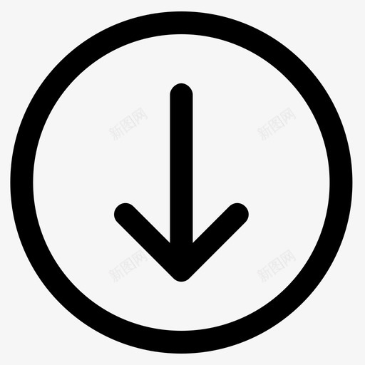 排序-下svg_新图网 https://ixintu.com 排序-下