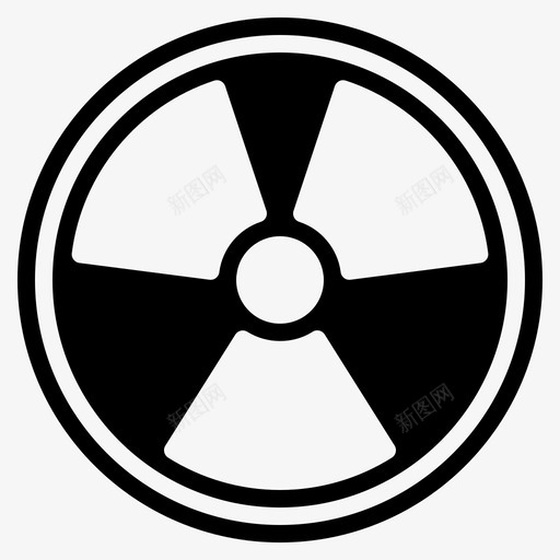 辐射危险核图标svg_新图网 https://ixintu.com 危险 放射性 有毒 核 辐射 辐射雕文