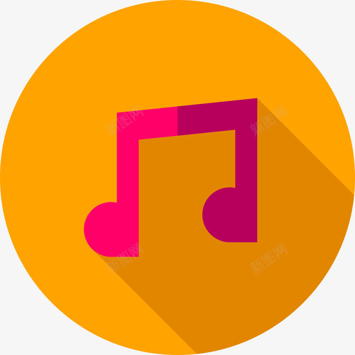 音符音乐商店25公寓图标svg_新图网 https://ixintu.com 公寓 音乐商店25 音符