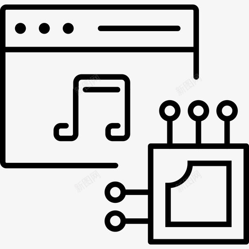 智能cpu智能家居图标svg_新图网 https://ixintu.com cpu 智能 智能家居