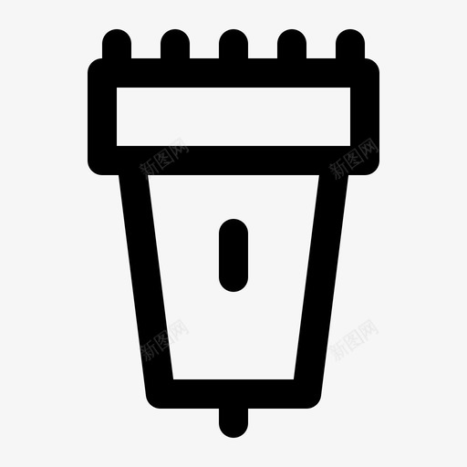 修剪胡须头发图标svg_新图网 https://ixintu.com 修剪 头发 时髦 美容spa轮廓 胡子 胡须