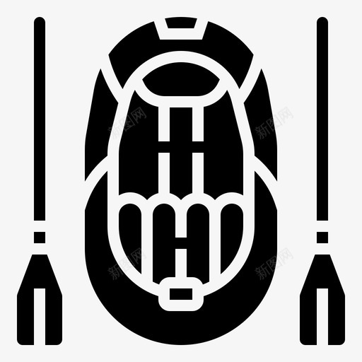 救生艇应急救助图标svg_新图网 https://ixintu.com 应急 救助 救援 救生 救生艇 服务 海事