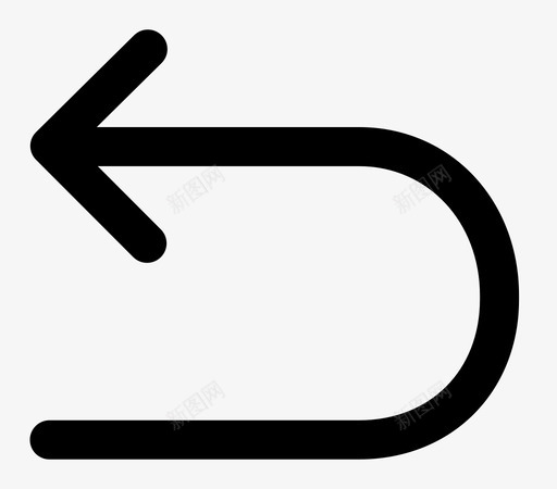 1.返回/撤销svg_新图网 https://ixintu.com 1.返回/撤销 1.返回