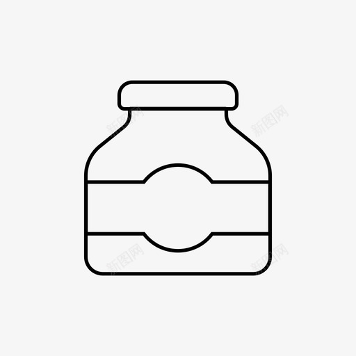 果酱饮料咖啡图标svg_新图网 https://ixintu.com 咖啡 杯子 果酱 饮料