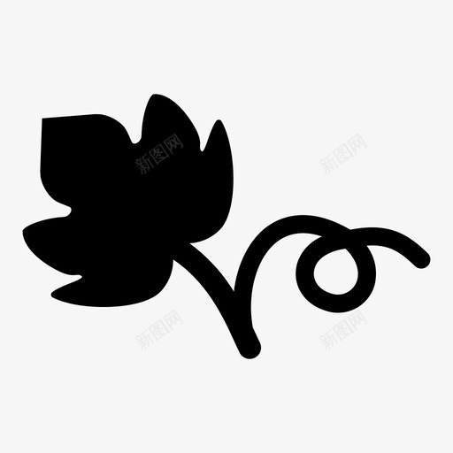 葡萄叶绿叶葡萄酒叶图标svg_新图网 https://ixintu.com 水果 绿叶 葡萄 葡萄酒 蔬菜