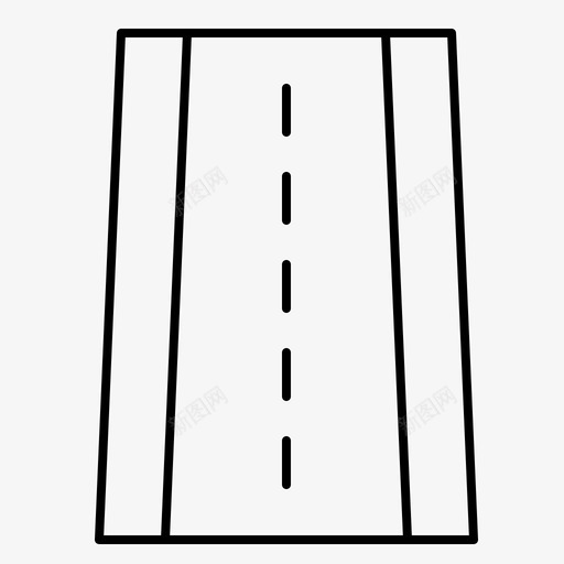 汽车道路标志图标svg_新图网 https://ixintu.com 元素 城市设计 标志 汽车 道路