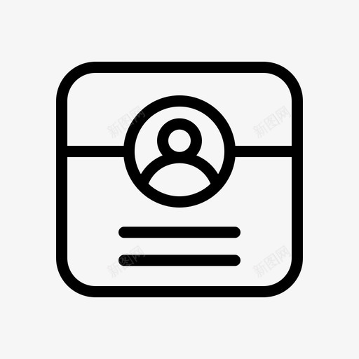 个人资料联系人联系我们图标svg_新图网 https://ixintu.com 个人资料 信息 用户 联系人 联系我们