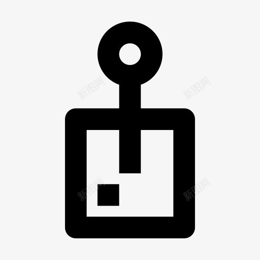 游戏杆电脑游戏杆游戏机图标svg_新图网 https://ixintu.com 游戏控制器 游戏操纵杆 游戏机 游戏杆 电子产品概述24 电脑游戏杆