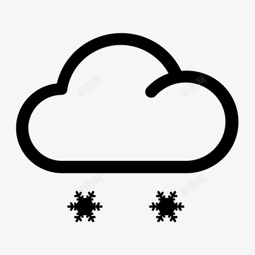 中雪svg_新图网 https://ixintu.com 中雪
