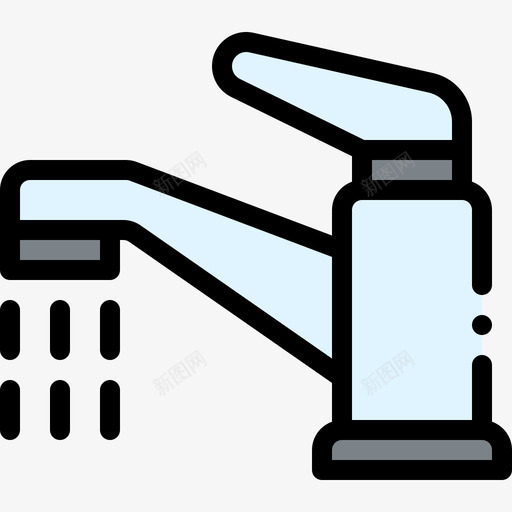 水龙头smarthome8线性颜色图标svg_新图网 https://ixintu.com smarthome 水龙头 线性 颜色