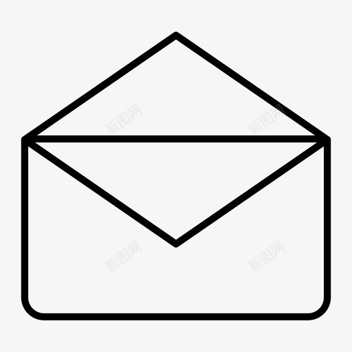 邮件通讯联系人图标svg_新图网 https://ixintu.com 信件 信息 电子邮件 联系人 通讯 邮件